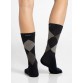 Colorblocked Calf Length Socks for Men